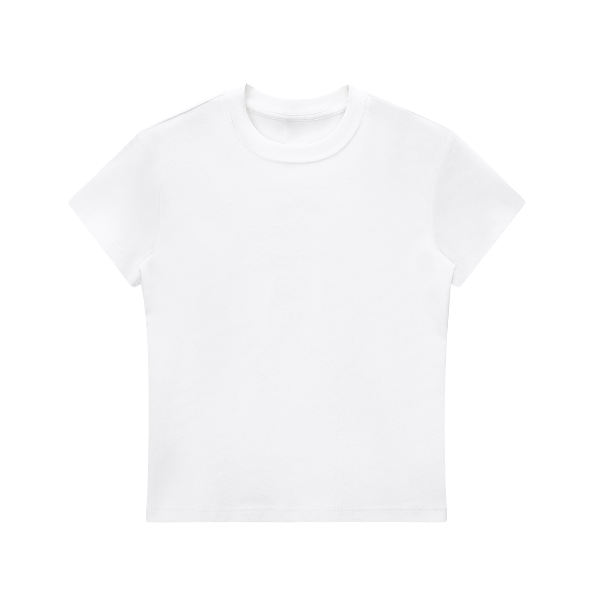 Women's Crewneck T-Shirt - White Original Design