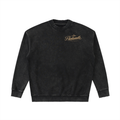Drop Shoulder Crewneck Sweatshirt - Peace Lily Style