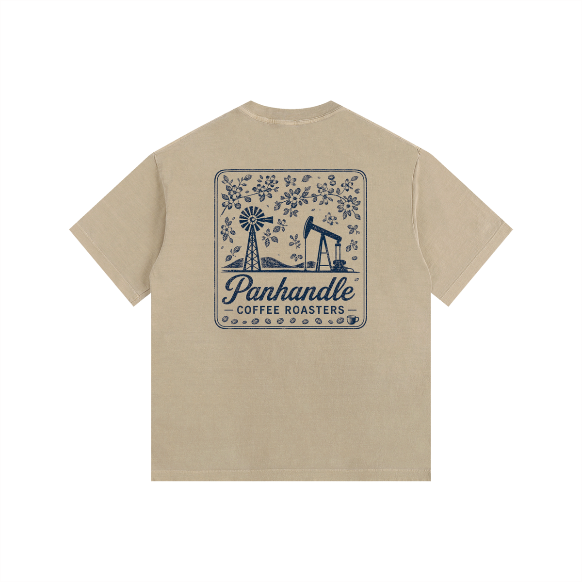 Vintage Washed Oversized Cotton T-Shirt